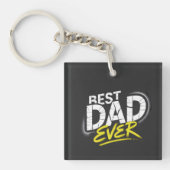 Best Dad Ever Graffiti Art キーホルダー (正面)