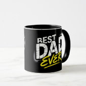 Best Dad Ever Graffiti Art マグカップ (正面右)