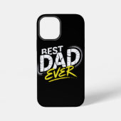 Best Dad Ever Graffiti Art iPhoneケース (裏面)