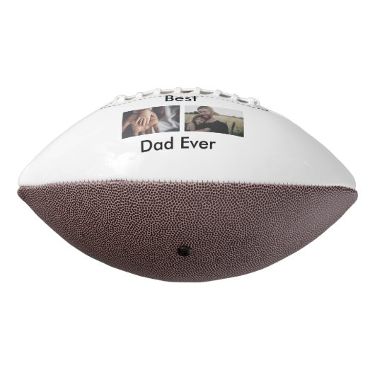 best dad ever happy father's day add your photo  アメリカンフットボール (回転270)