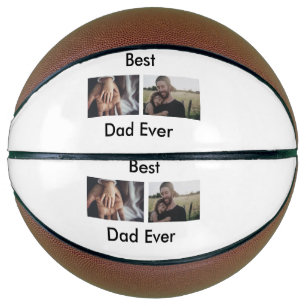 best dad ever happy father's day add your photo  バスケットボール