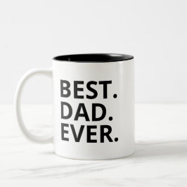 Best Dad Ever Mug, Father's Day Present For Dad, ツートーンマグカップ