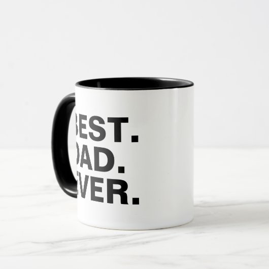 Best Dad Ever Mug, Father's Day Present For Dad, マグカップ (正面左)