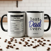 Best Dad Ever Nutrition Facts Father's Day