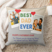Best Dad Ever– Perfect Gift for Father’s Day クッション (ブランケット)