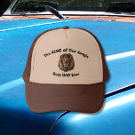 Best Dad Ever Personalize Father's Day キャップ<br><div class="desc">This an eye catching two toned hat for that special guy in your life! You can personalize by changing the phrase at the bottom to what suits your needs best... World's Greatest Dad, etc... or just their Name! An awesome birthday or Father's Day gift!! Check out all the color options...</div>