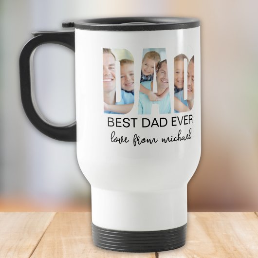 Best Dad Ever Personalized トラベルマグ