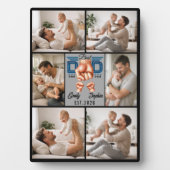 Best Dad Ever Personalized | Custom Father’s フォトプラーク (正面)