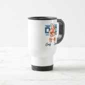 Best Dad Ever Personalized | Custom Father’s Day トラベルマグ (正面右)