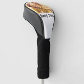 Best Dad Ever Personalized Father's Day Golf  ゴルフヘッドカバー (アングル)