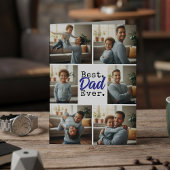 Best Dad Ever Photo Collage Birthday Father's Day カード