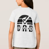 Best Dad Ever: The Man, The Myth, The Legend トライブレンドＴシャツ (裏面)