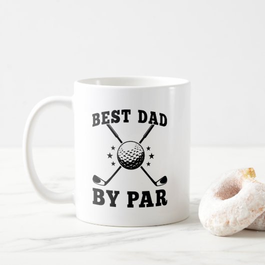 Best Dad Golf Mug コーヒーマグカップ (ドーナツ)