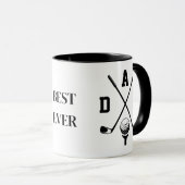 Best Dad Golf Mug マグカップ (正面右)