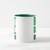 Best Dad Golf Mug | Funny Golf Gift Dad マグカップ (中央)