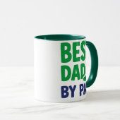 Best Dad Golf Mug | Funny Golf Gift Dad マグカップ (正面右)