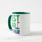 Best Dad Golf Mug | Funny Golf Gift Dad マグカップ (正面左)