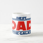 Best Dad in the Galaxy コーヒーマグカップ (中央)