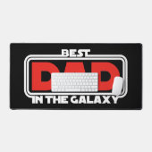 Best Dad in the Galaxy デスクマット (キーボード&マウス)