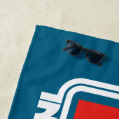 Best Dad in the Galaxy ビーチタオル (インサイチュ)