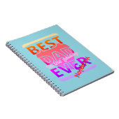 Best Dad in the galaxy ever ノートブック (右側)