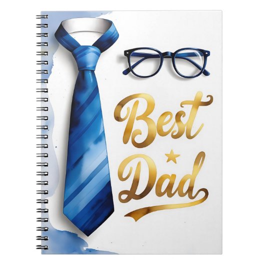 Best Dad Notebook ノートブック (正面)
