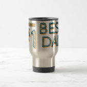 Best Dad Personalized Travel Mug トラベルマグ (中央)