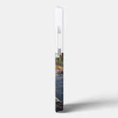 Best Dad photo burgundy 3d text Case-Mate iPhoneケース (裏面 / 左)