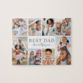 Best Dad Photo Collage ジグソーパズル (横)