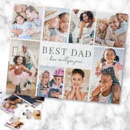 Best Dad Photo Collage ジグソーパズル
