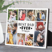 Best Dad Photo Collage フォトプラーク