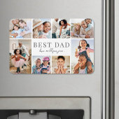Best Dad Photo Collage マグネット