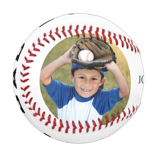 Best Dad Photo Personalized Baseball 野球ボール (裏面右)