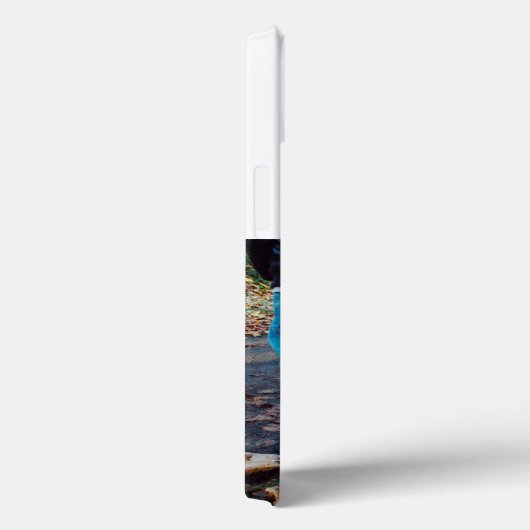 Best Dad photo sea blue 3d text Case-Mate iPhoneケース (裏面 / 右)