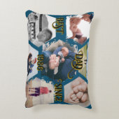 "Best Dad Since" personalizable アクセントクッション (裏面(縦))