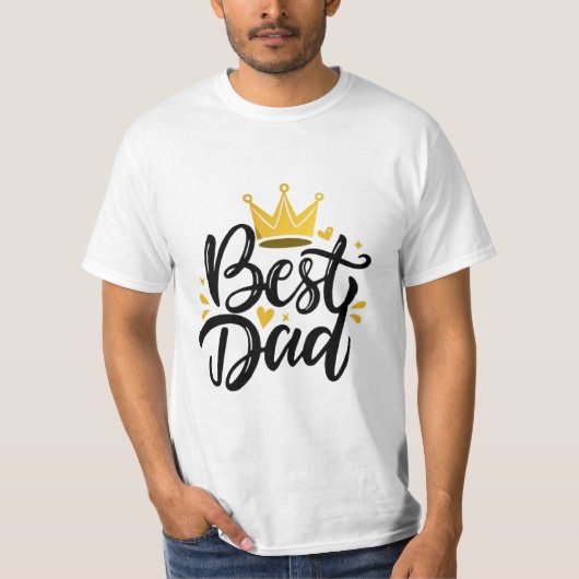 Best Dad Tシャツ (正面)