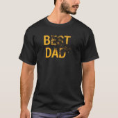 Best Dad Zerfallendes T-Shirt Design Tシャツ (正面)