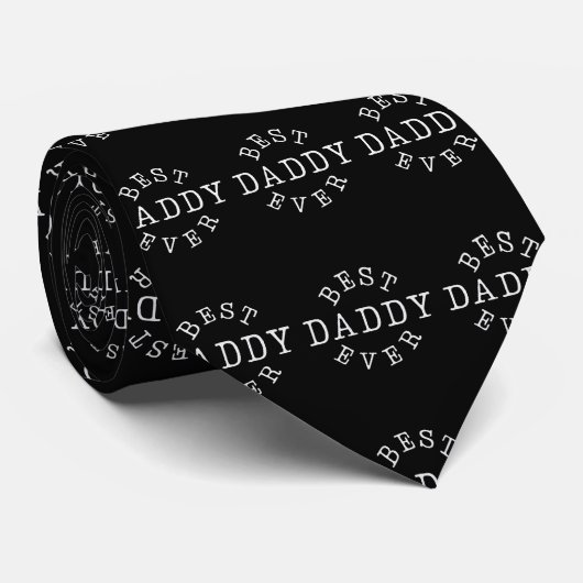 Best Daddy Ever ネクタイ (ロール)