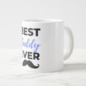 Best Daddy Ever Black ジャンボコーヒーマグカップ (正面右)