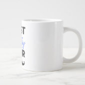 Best Daddy Ever Black ジャンボコーヒーマグカップ (右)