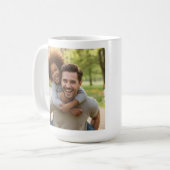 Best Daddy Ever Personalizado コーヒーマグカップ (正面左)