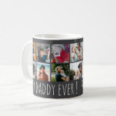  Best Daddy Ever Photo Mug コーヒーマグカップ (正面左)