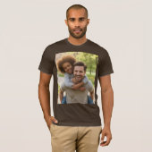 Best Daddy Ever with Photo Tシャツ (正面フル)