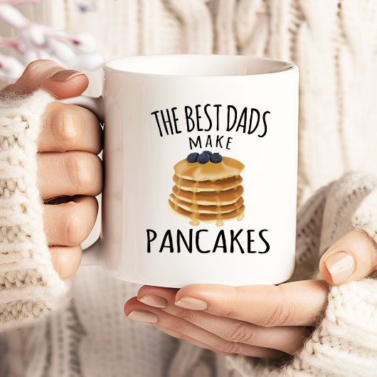 Best Dads Make Pancakes Mug, Father’s Day Coffee ジャンボコーヒーマグカップ