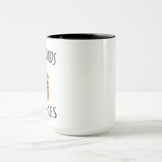 Best Dads Make Pancakes Mug, Father’s Day Coffee  マグカップ (中央)