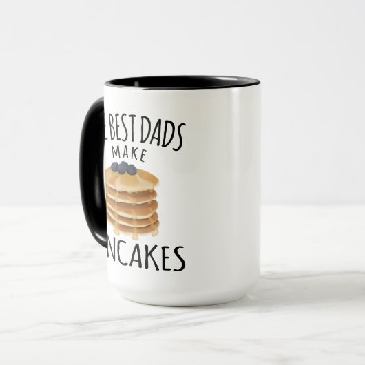 Best Dads Make Pancakes Mug, Father’s Day Coffee マグカップ (正面左)