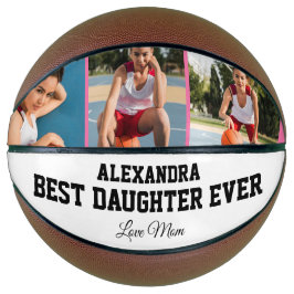 Best Daughter Ever Valentines Day From Mom Sports バスケットボール