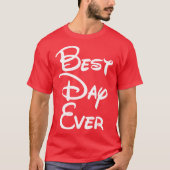 Best Day Ever vintage Tシャツ (正面)
