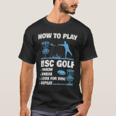 Best Disc Golf For Men Women Disc Golf Tournament Tシャツ (正面)