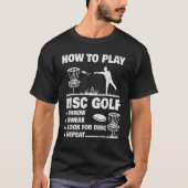 Best Disc Golf For Men Women Disc Golf Tournament  Tシャツ (正面)